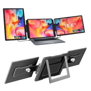 New 15.6 Inch Foldable Dual-screen Notebook Portable Monitor Driver Free Screen